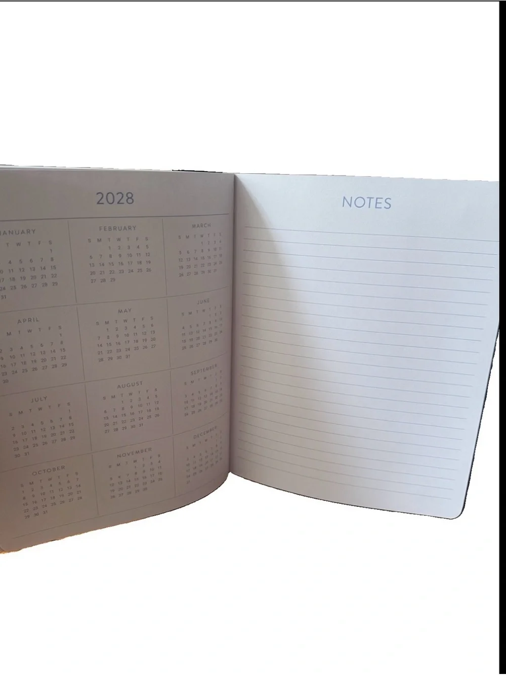 2026-2027 Monthly Planner 17 month Planner Orange Circle Studio Black & White